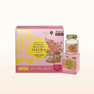Superior Bird's Nest Sakura Flavour (Reduced Sugar)