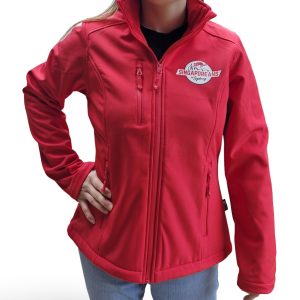 Singaporeans-in-Sydney Lady Soft-shell jacket (Red)